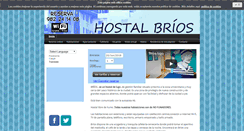 Desktop Screenshot of hostalbrios.com